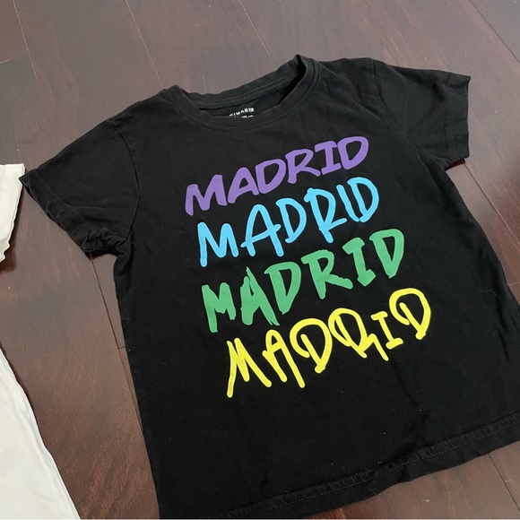 Madrid set of 2 tees, size 6-7y - Picture 4 of 4